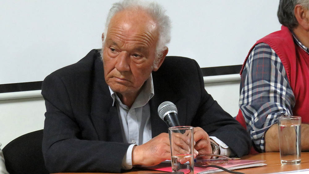 El candidato Mario Moraga Cáceres.