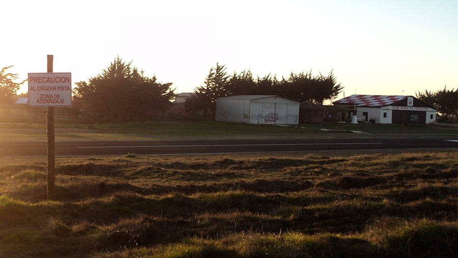 El aeródromo de Pichilemu en junio de 2011. Foto: Archivo El Marino