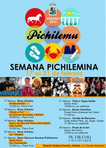 Afiche semana Pichilemina 2015