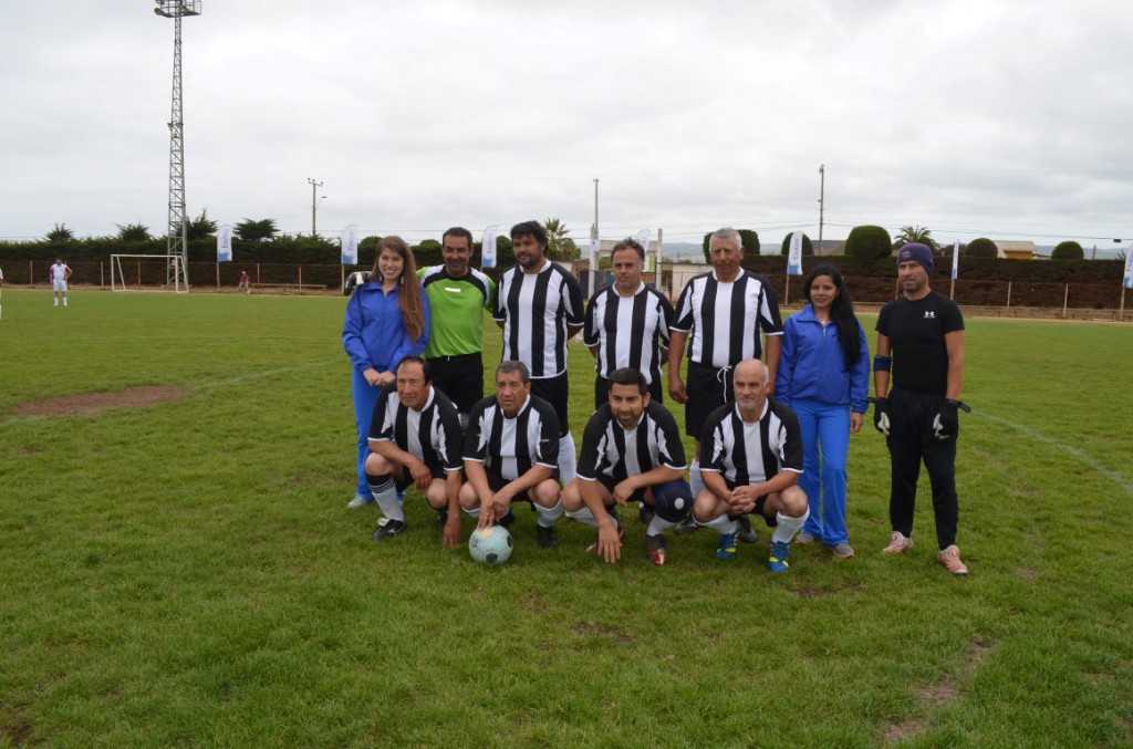 El equipo senior de Independiente, que obtuvo el cuarto lugar.