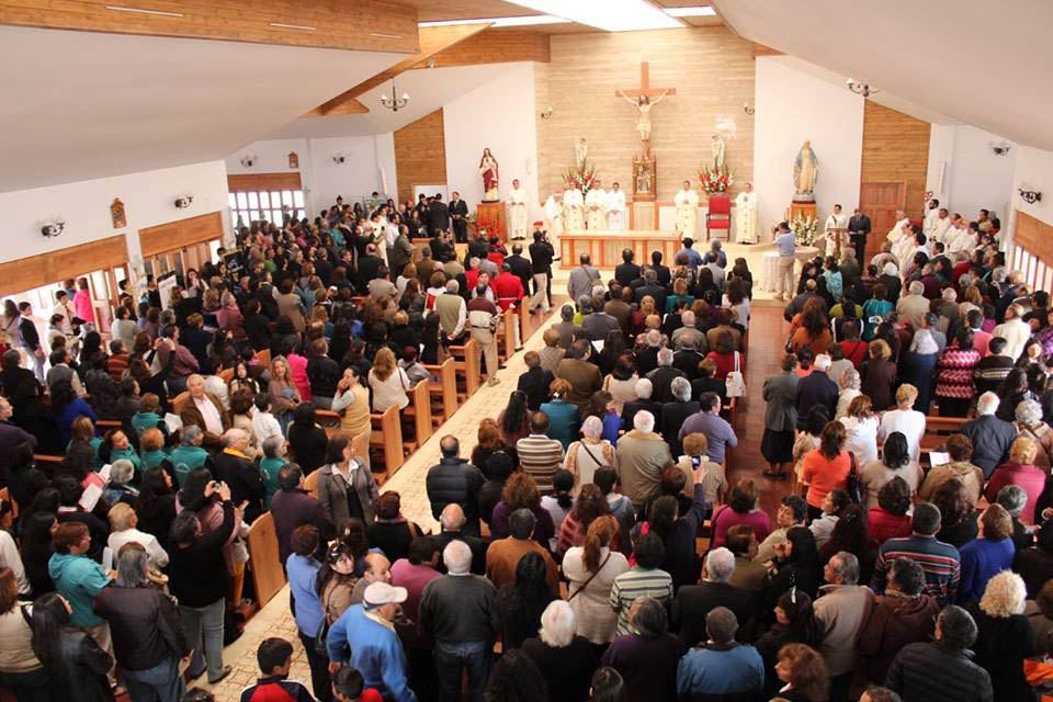 Parroquia Inmaculada Concepción inauguración diciembre 2015