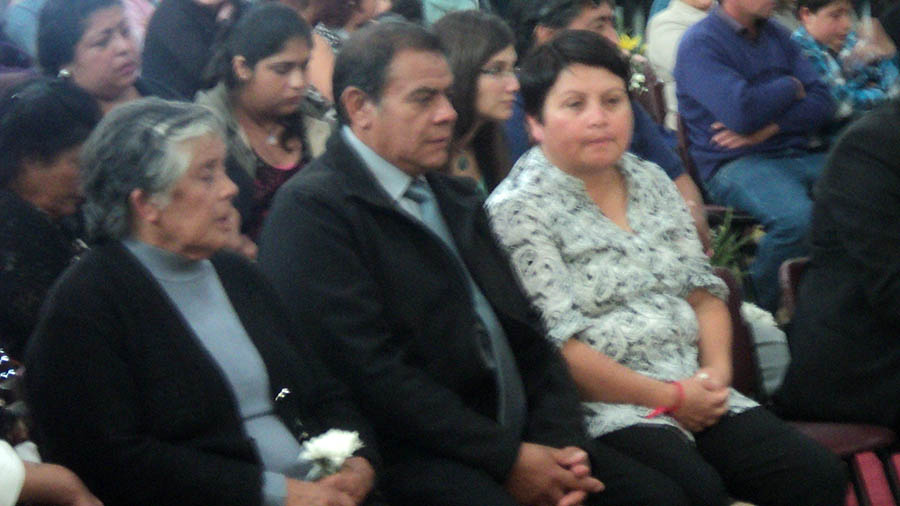 Los padres de Carolina, Patricio Jorquera y Rosa Cáceres.