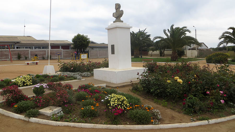 Plaza O'Higgins de Infiernillo. Foto: Archivo El Marino.