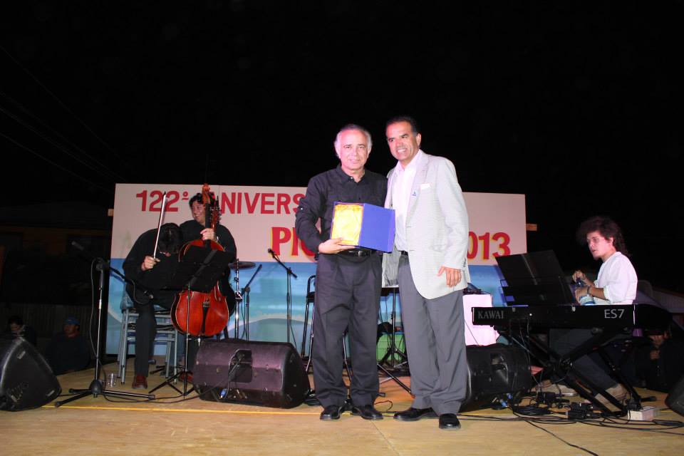 El año pasado se presentó el cantautor Fernando Ubiergo.