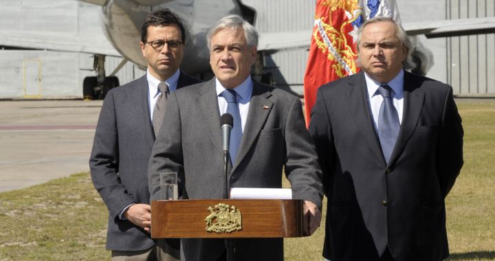 Piñera decretó duelo oficial por dos días.