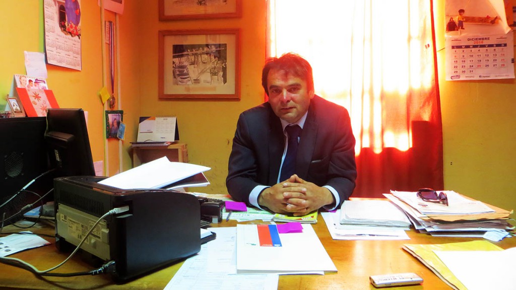 Jefe del Depto. de Tránsito de la Municipalidad de Pichilemu, Gerardo Rubio Contreras. Foto: Archivo El Marino.