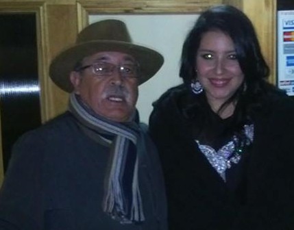 Fernando "Piquero" Urzúa con María José Quintanilla.