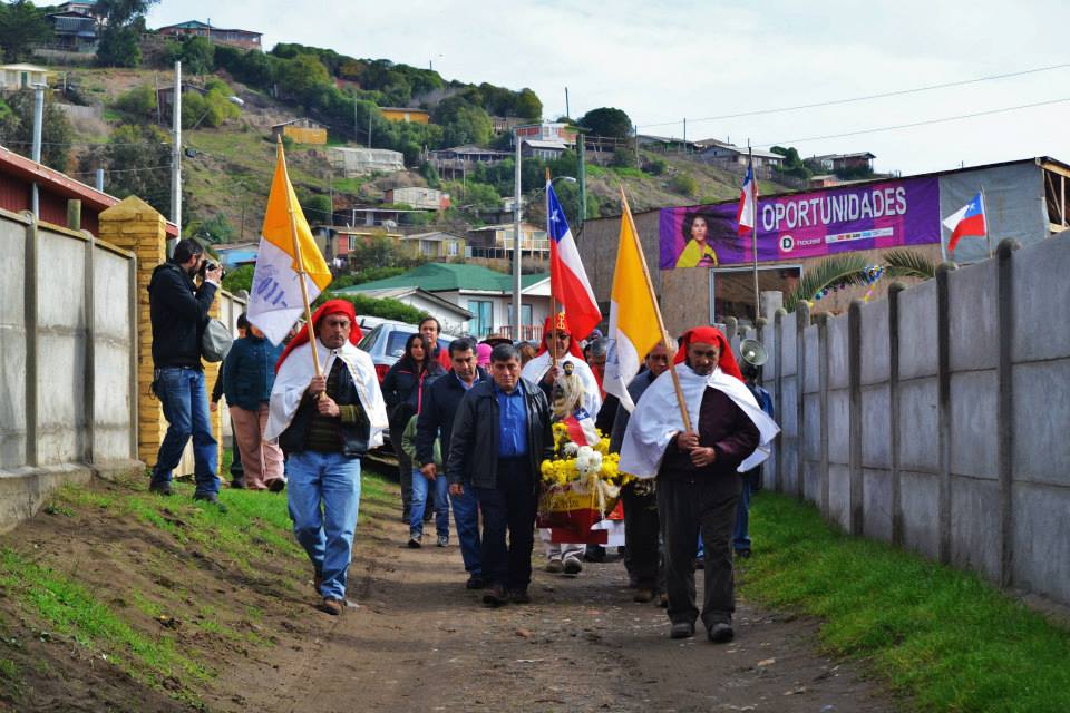 procesion San Pedro La Vega
