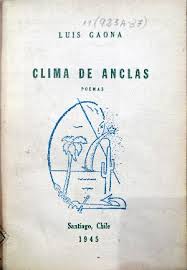 "Clima de anclas" (1945), de Luis Gaona Acuña