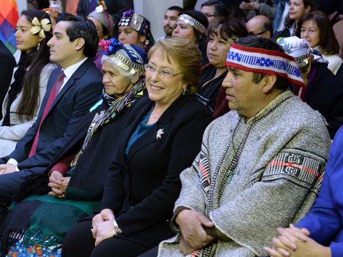 Bachelet mapuche