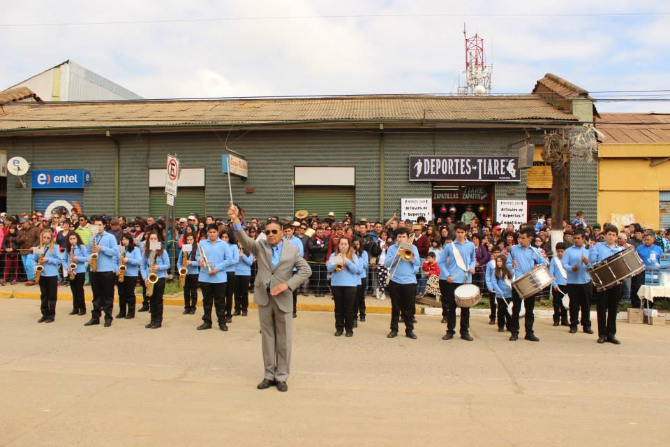 La Banda Instrumental Municipal de Pichilemu.